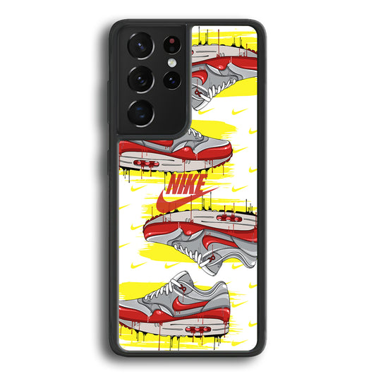 Nike Four Steps Samsung Galaxy S21 Ultra Case - Carneyforia