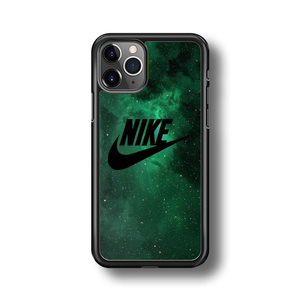 Nike Green Galaxy iPhone 11 Pro Max Case