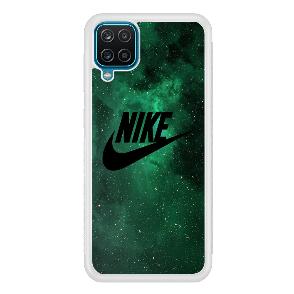 Nike Green Galaxy Samsung Galaxy A12 Case