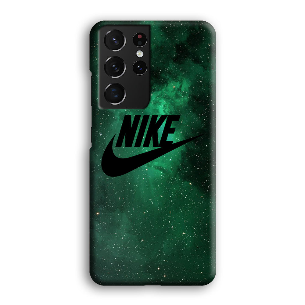 Nike Green Galaxy Samsung Galaxy S21 Ultra Case