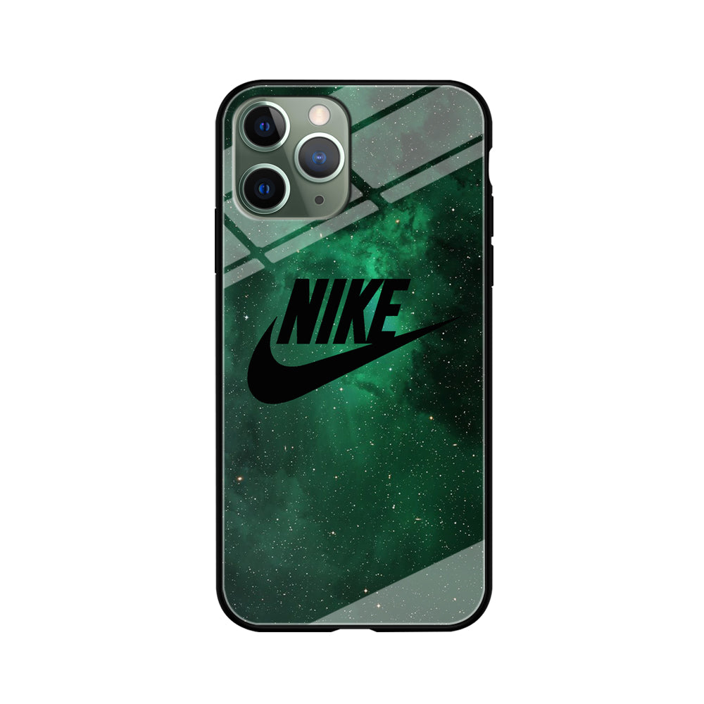 Nike Green Galaxy iPhone 11 Pro Case