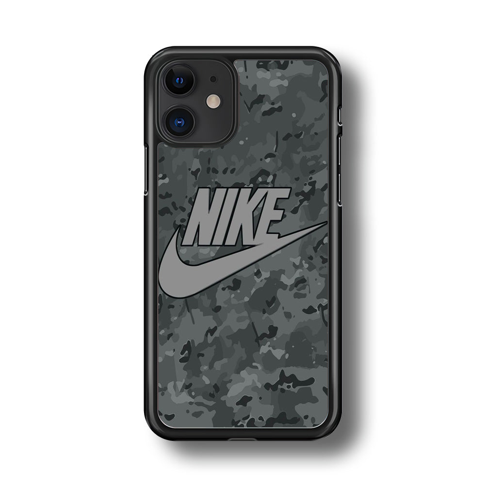 Nike Grey Camo iPhone 11 Case