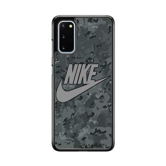 Nike Grey Camo Samsung Galaxy S20 Case