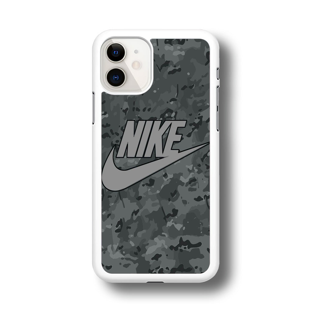 Nike Grey Camo iPhone 11 Case