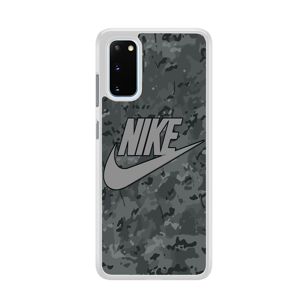 Nike Grey Camo Samsung Galaxy S20 Case