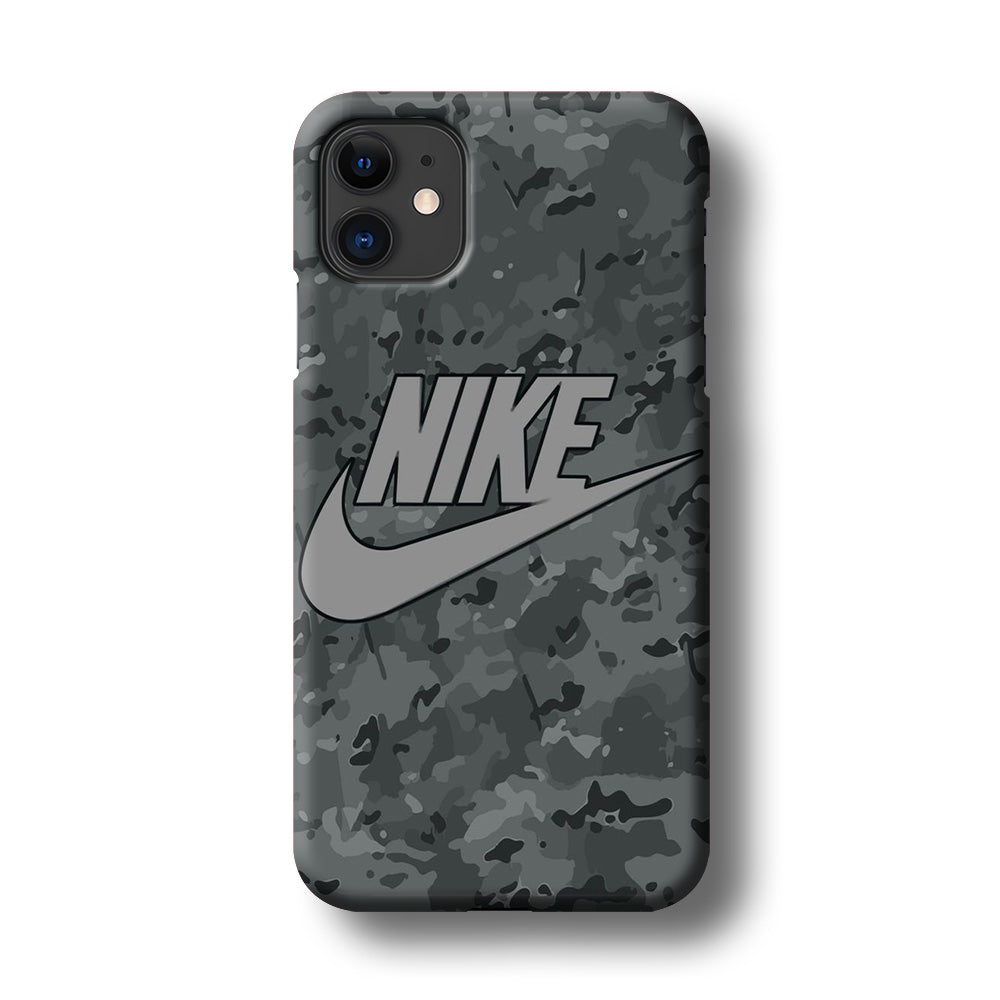 Nike Grey Camo iPhone 11 Case