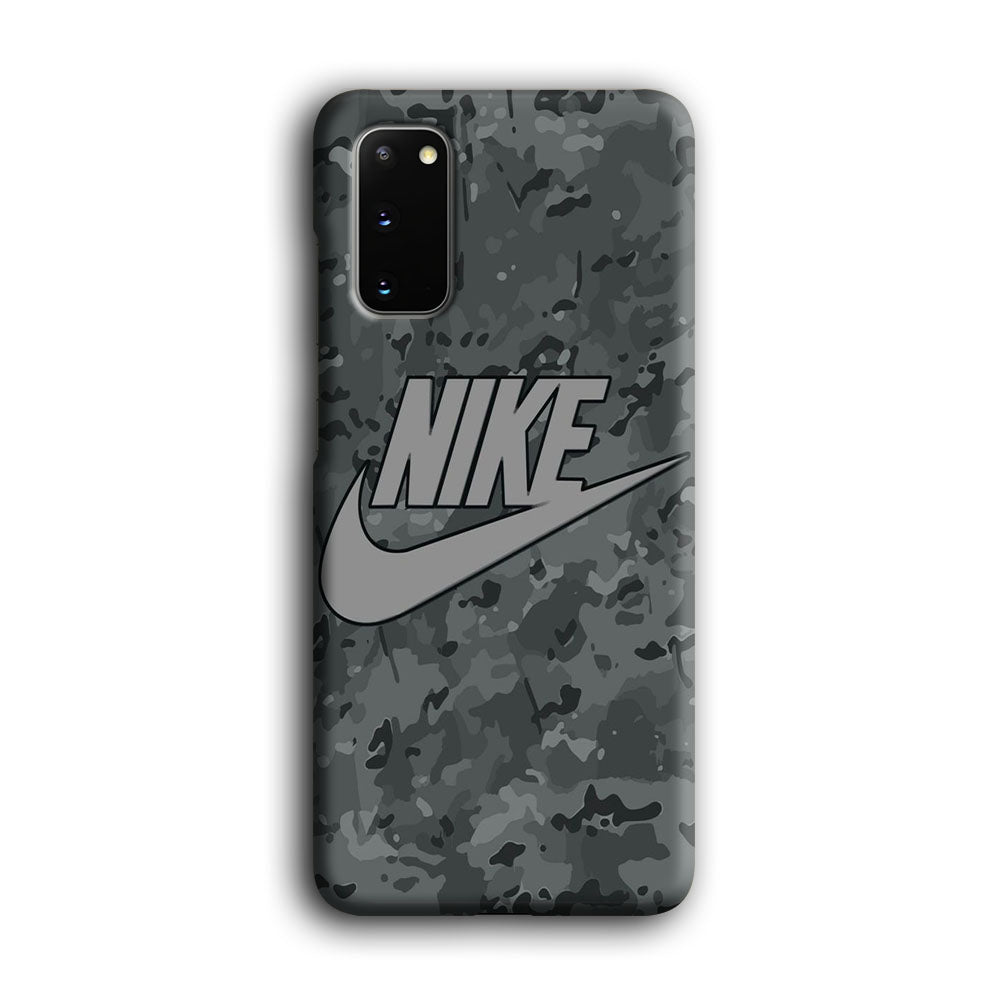 Nike Grey Camo Samsung Galaxy S20 Case