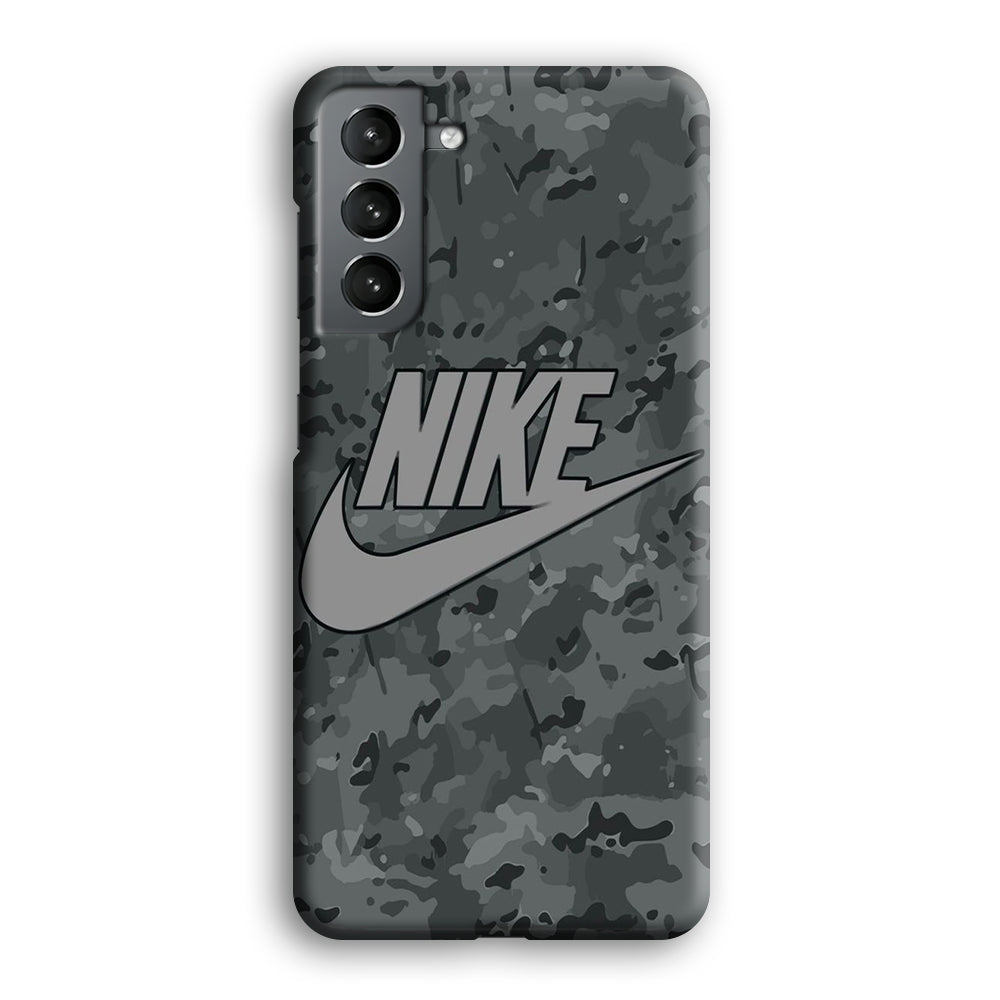 Nike Grey Camo Samsung Galaxy S21 Case