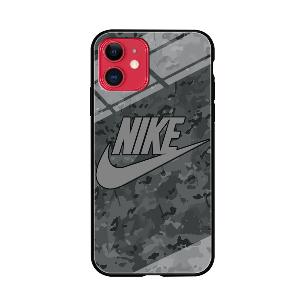 Nike Grey Camo iPhone 11 Case