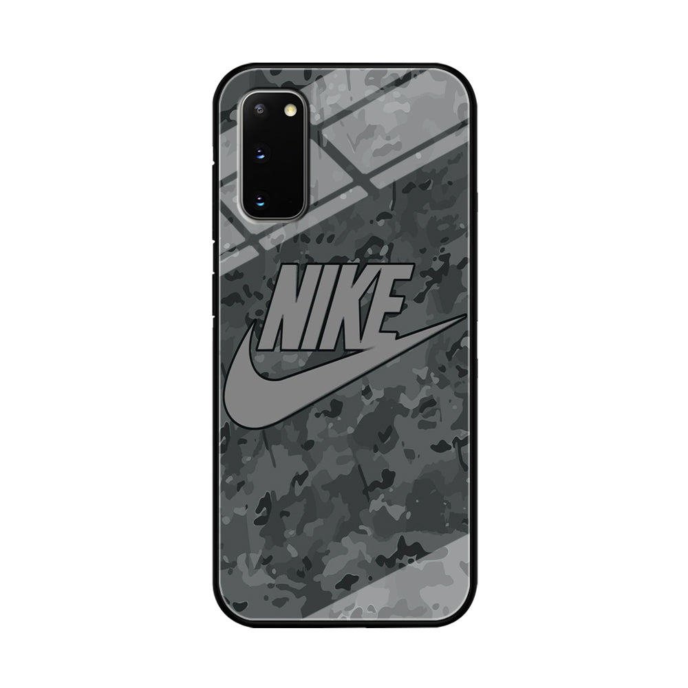 Nike Grey Camo Samsung Galaxy S20 Case