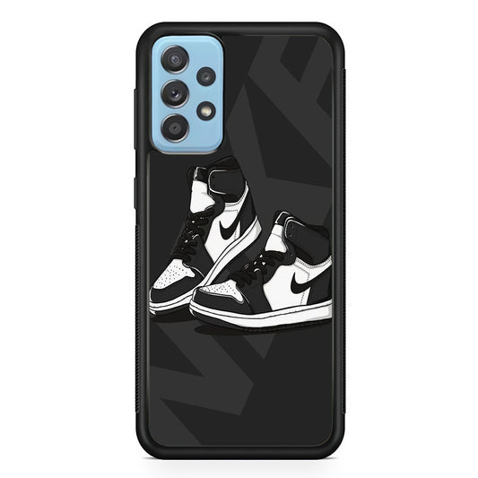 Nike Grey Shoes Samsung Galaxy A52 Case