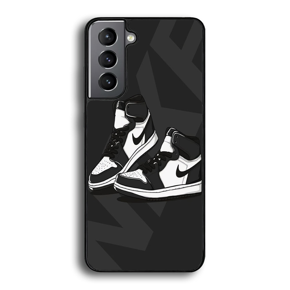 Nike Grey Shoes Samsung Galaxy S21 Plus Case - Carneyforia