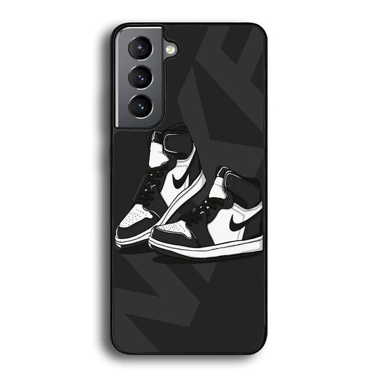 Nike Grey Shoes Samsung Galaxy S21 Plus Case - Carneyforia