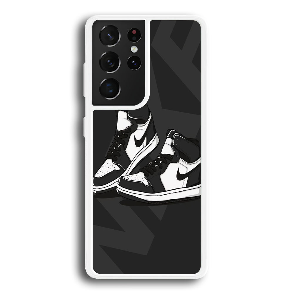 Nike Grey Shoes Samsung Galaxy S21 Ultra Case