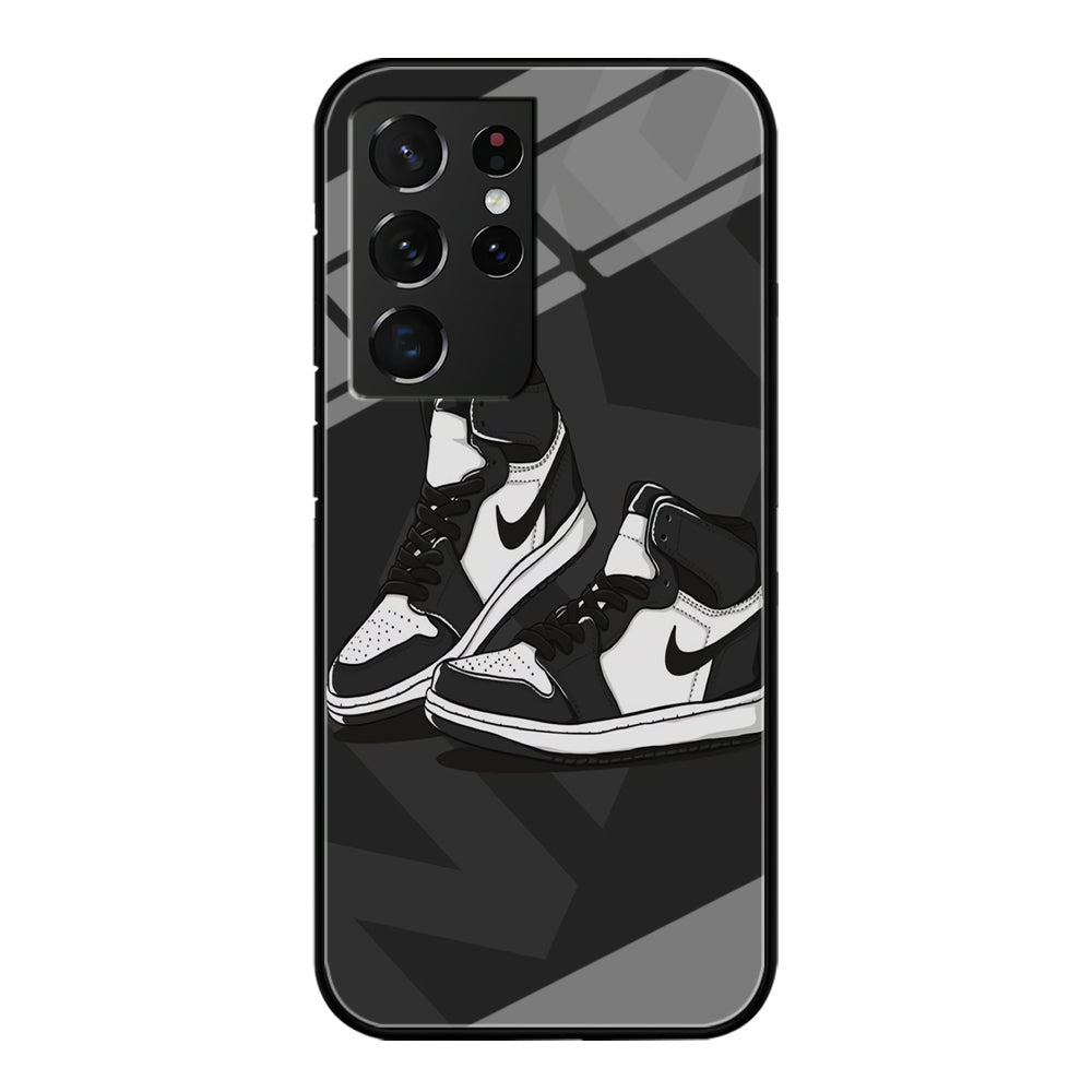 Nike Grey Shoes Samsung Galaxy S21 Ultra Case