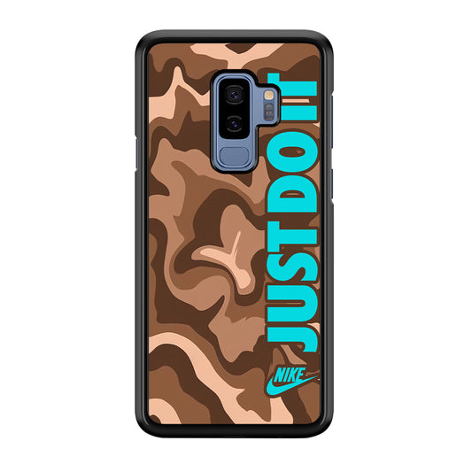 Nike Just Do It Marble Chocolate Samsung Galaxy S9 Plus Case