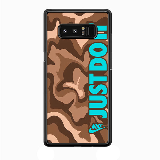 Nike Just Do It Marble Chocolate Samsung Galaxy Note 8 Case