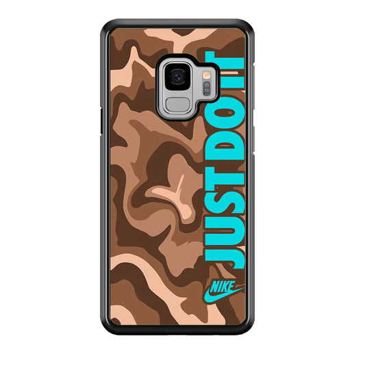 Nike Just Do It Marble Chocolate Samsung Galaxy S9 Case