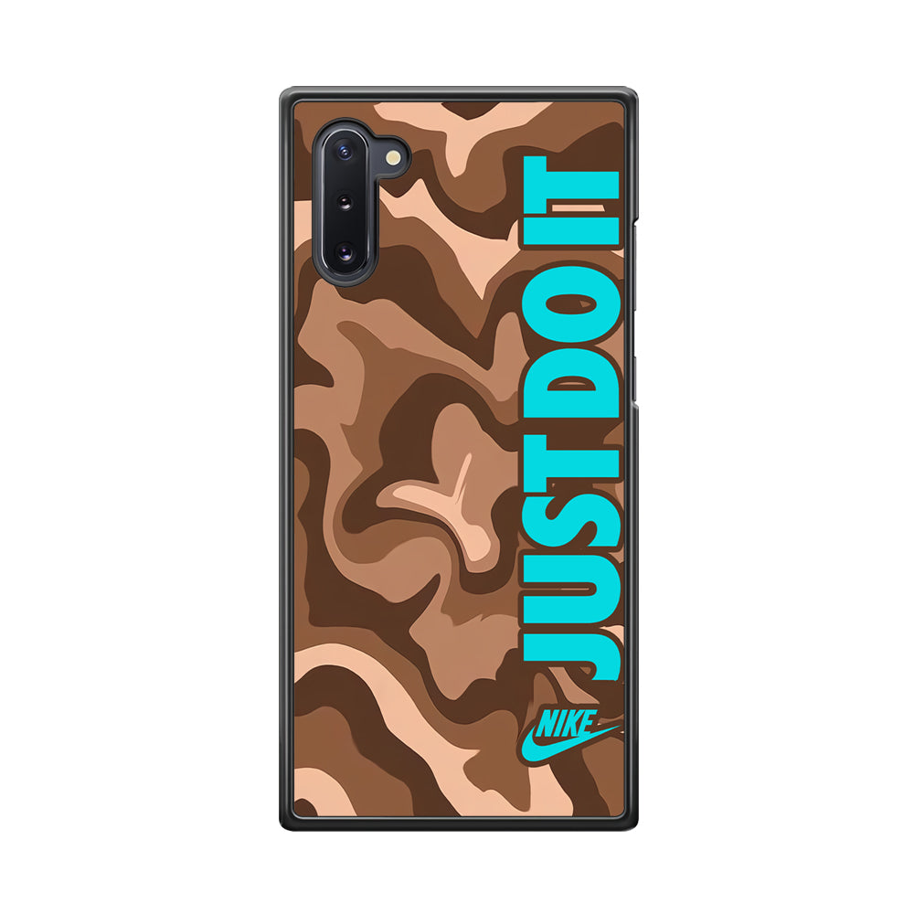 Nike Just Do It Marble Chocolate Samsung Galaxy Note 10 Case