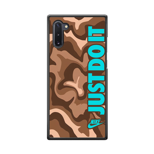 Nike Just Do It Marble Chocolate Samsung Galaxy Note 10 Case