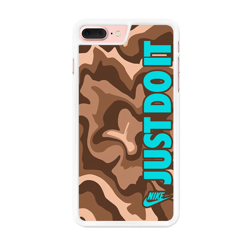 Nike Just Do It Marble Chocolate iPhone 7 Plus Case