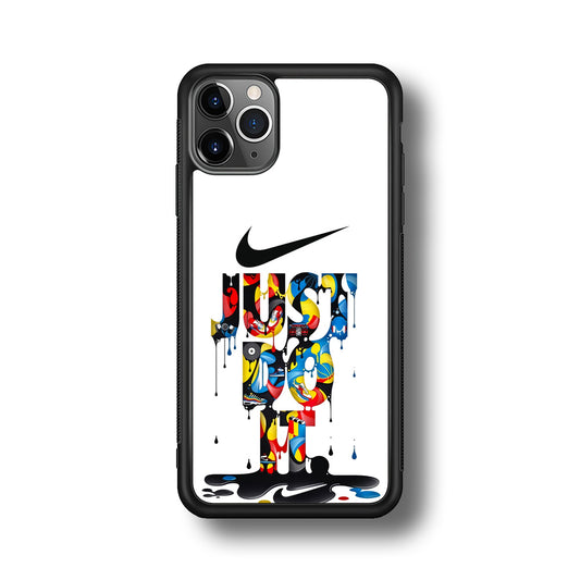 Nike Just Do It Paint Art iPhone 11 Pro Case