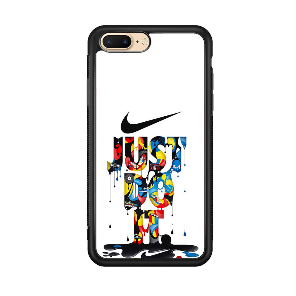 Nike Just Do It Paint Art iPhone 8 Plus Case