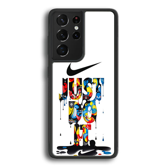 Nike Just Do It Paint Art Samsung Galaxy S21 Ultra Case - Carneyforia