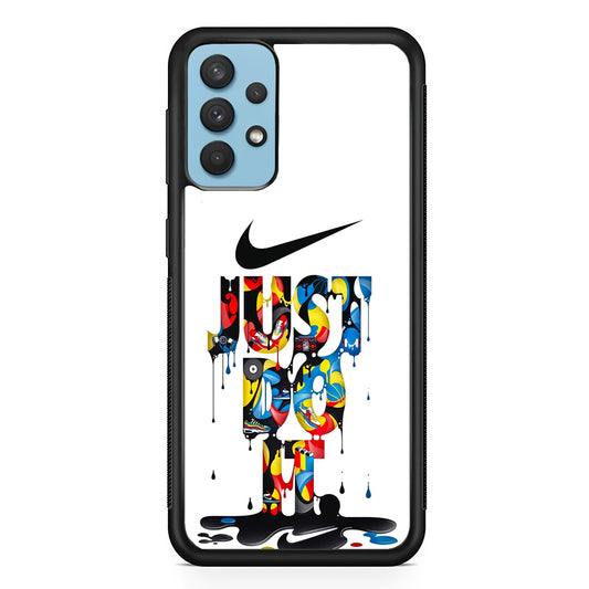 Nike Just Do It Paint Art Samsung Galaxy A32 Case