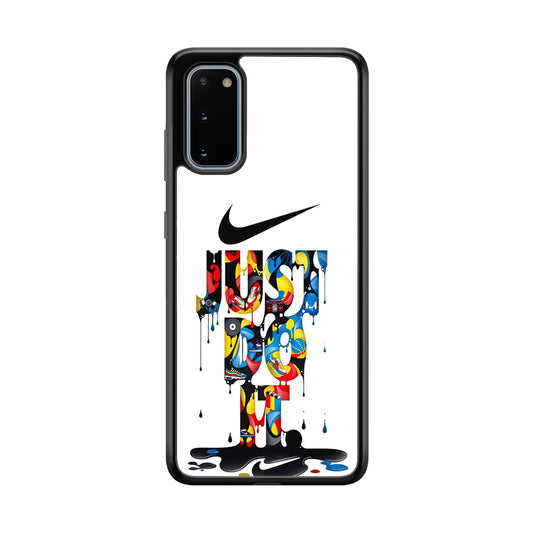 Nike Just Do It Paint Art Samsung Galaxy S20 Case