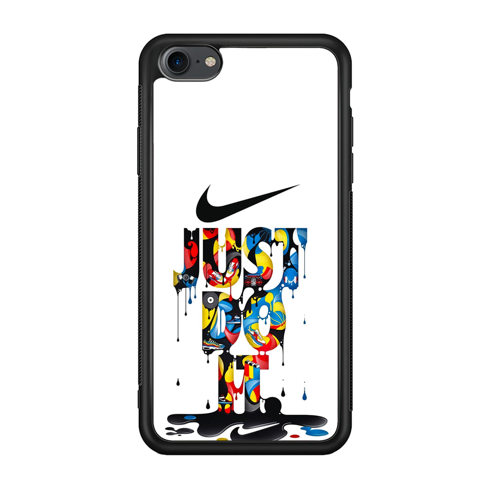 Nike Just Do It Paint Art iPhone 8 Case