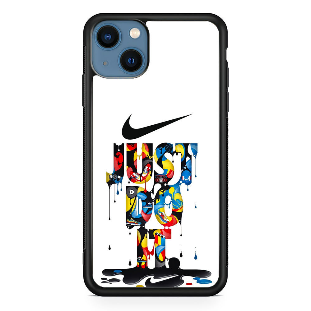 Nike Just Do It Paint Art iPhone 13 Case