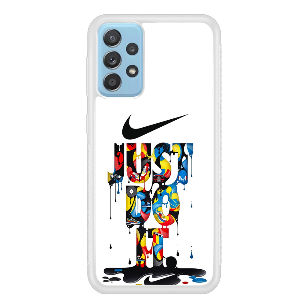 Nike Just Do It Paint Art Samsung Galaxy A52 Case
