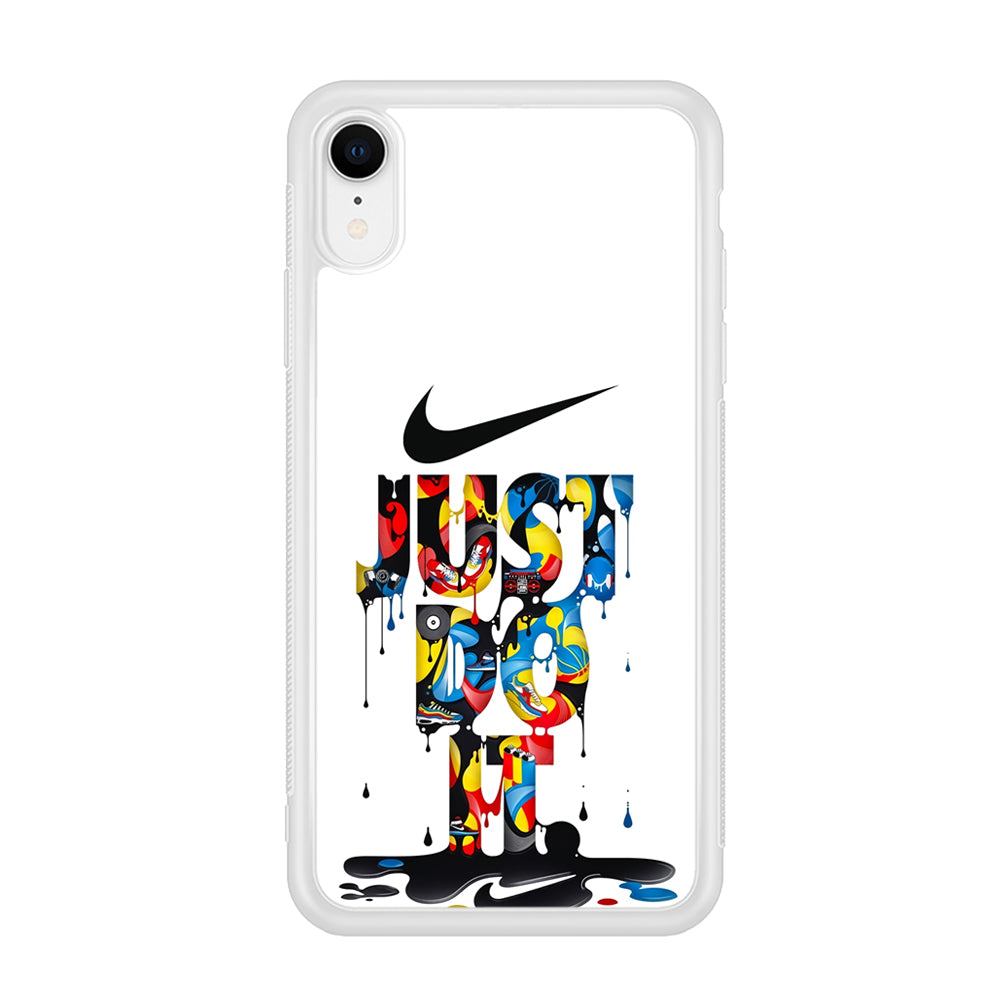 Nike Just Do It Paint Art iPhone XR Case