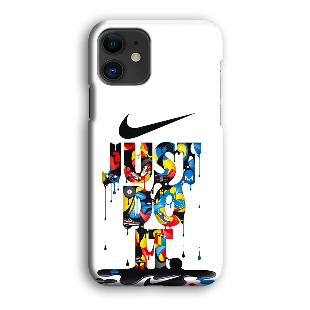 Nike Just Do It Paint Art iPhone 12 Case