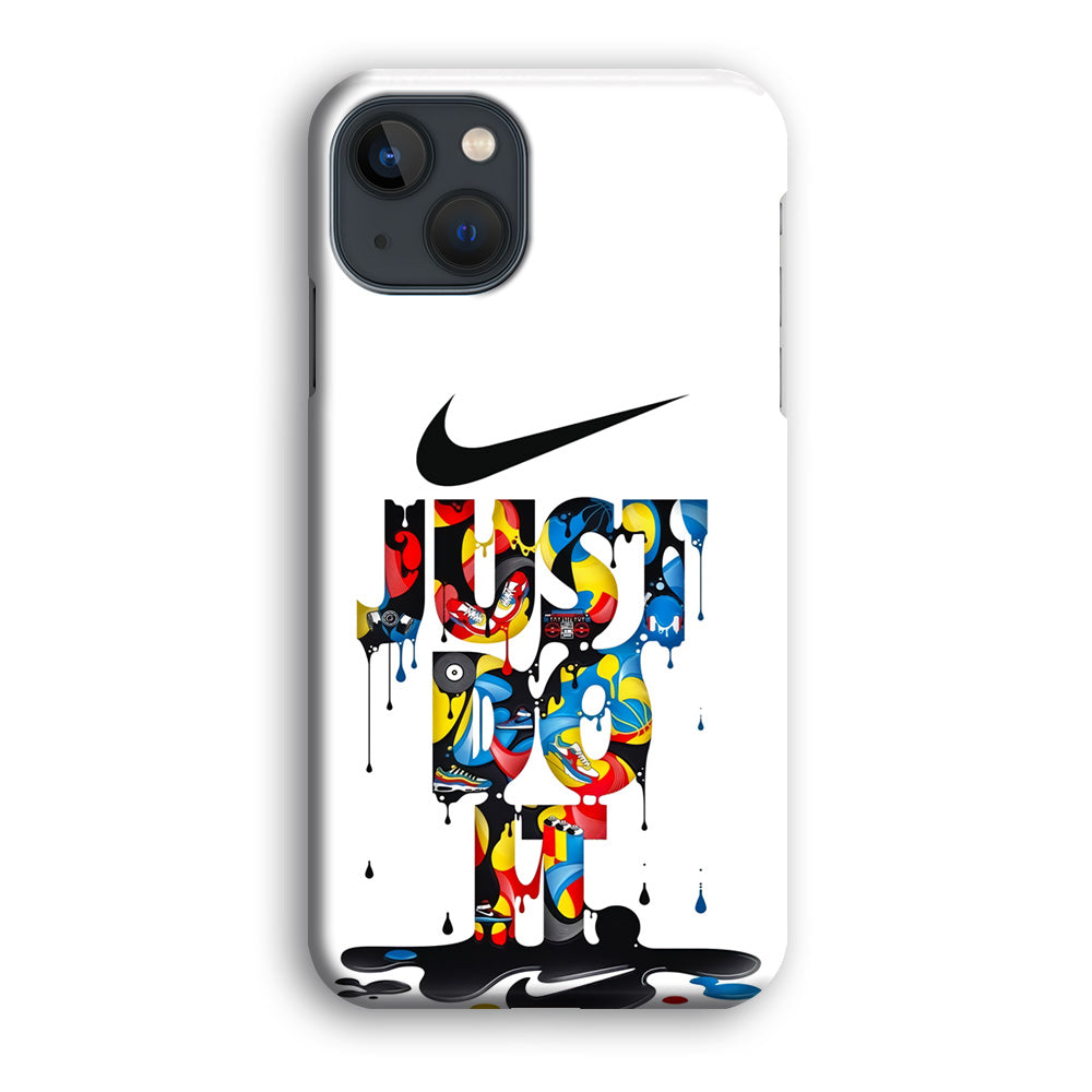 Nike Just Do It Paint Art iPhone 13 Case