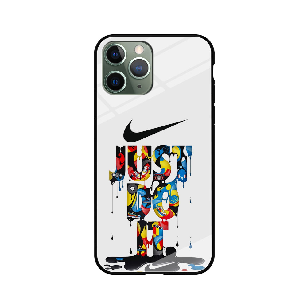 Nike Just Do It Paint Art iPhone 11 Pro Case