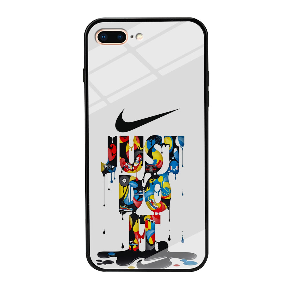 Nike Just Do It Paint Art iPhone 8 Plus Case