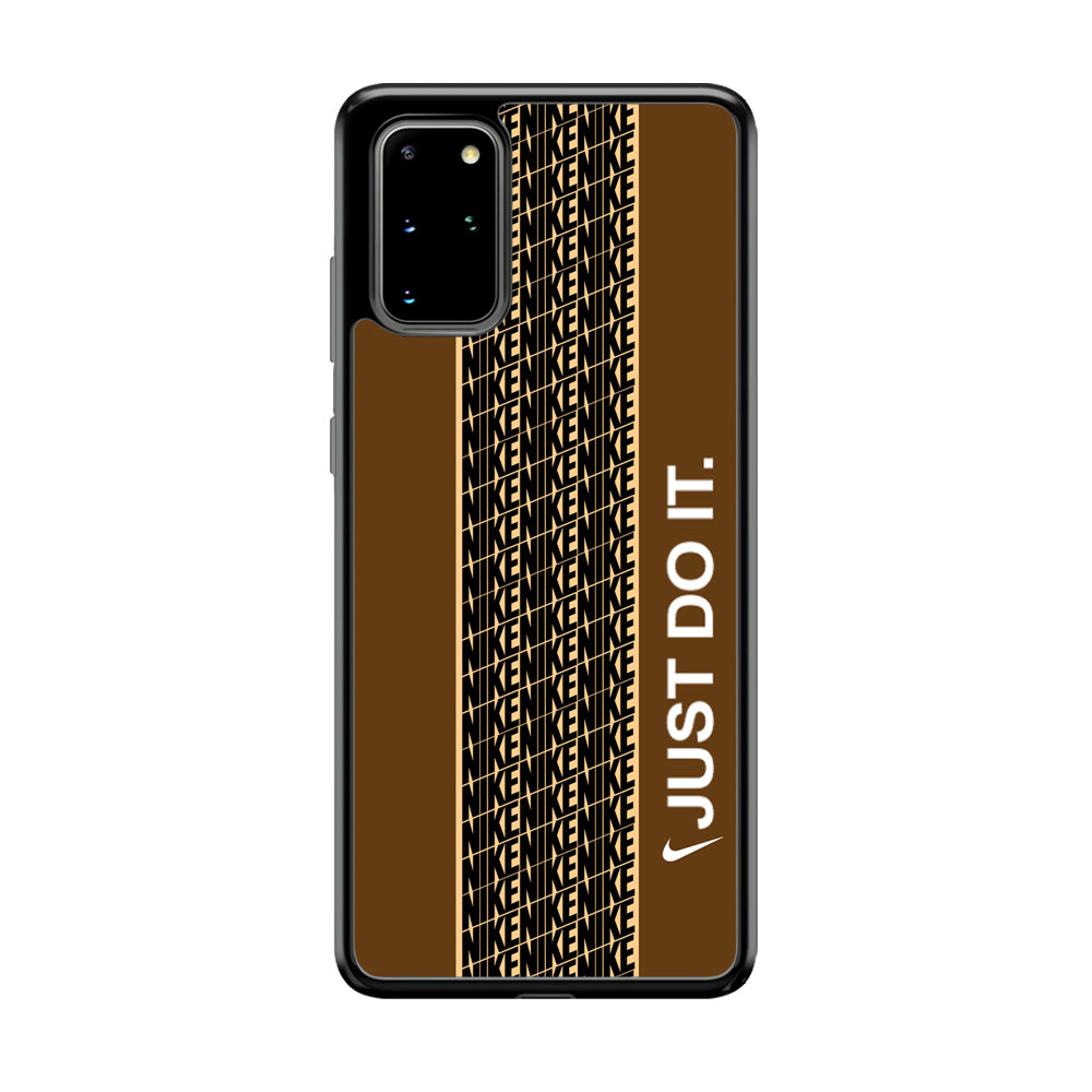 Nike Just Do It Word Pattern Samsung Galaxy S20 Plus Case