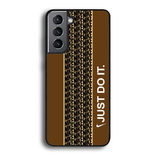 Nike Just Do It Word Pattern Samsung Galaxy S21 Plus Case - Carneyforia