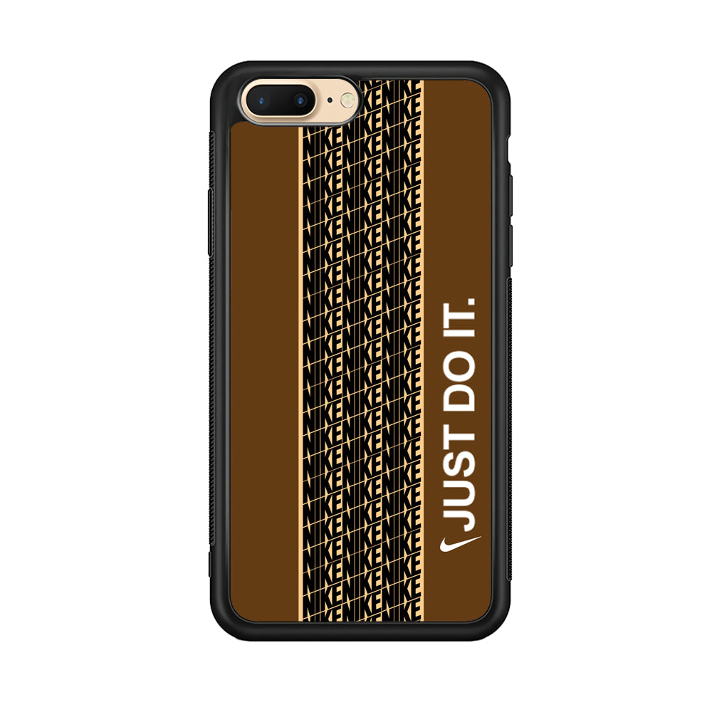 Nike Just Do It Word Pattern iPhone 8 Plus Case