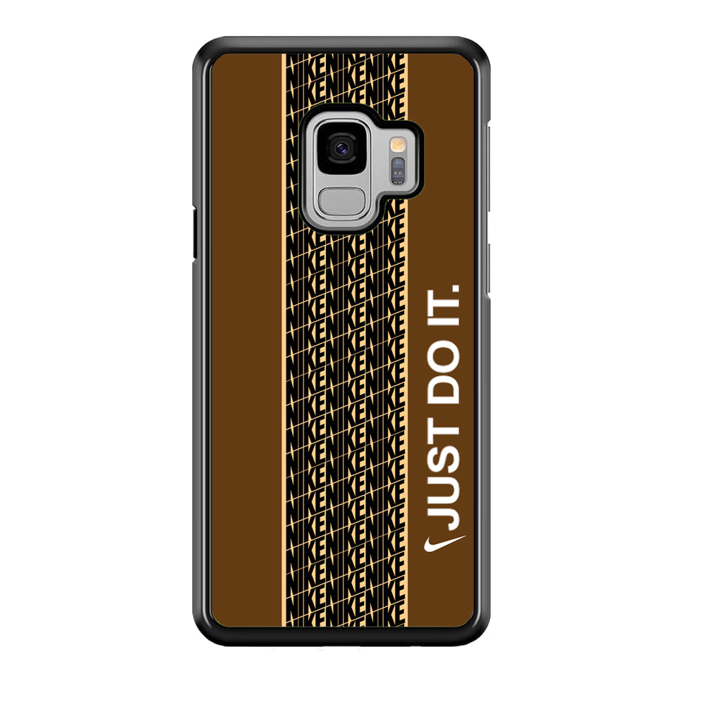Nike Just Do It Word Pattern Samsung Galaxy S9 Case