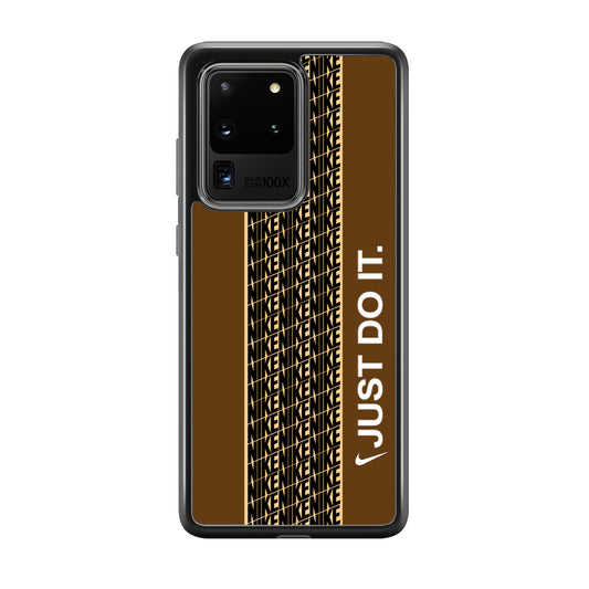 Nike Just Do It Word Pattern Samsung Galaxy S20 Ultra Case