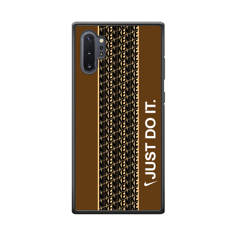 Nike Just Do It Word Pattern Samsung Galaxy Note 10 Plus Case