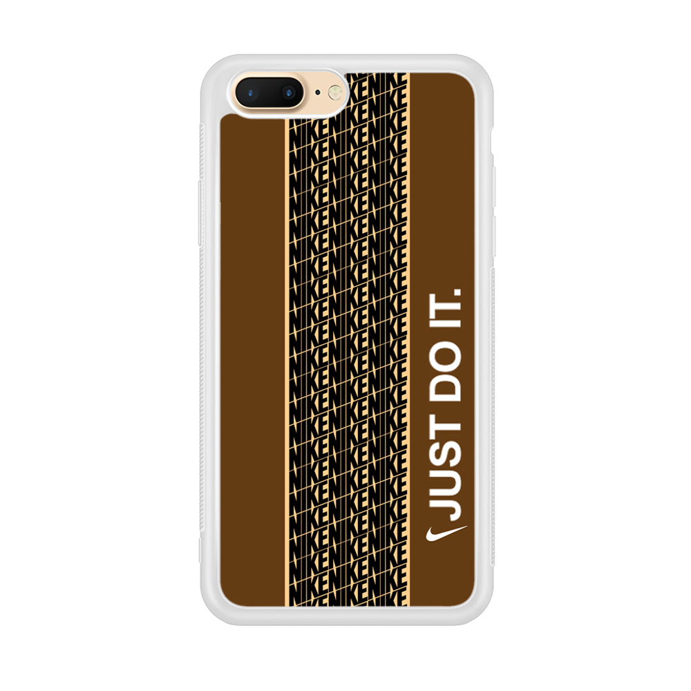 Nike Just Do It Word Pattern iPhone 8 Plus Case