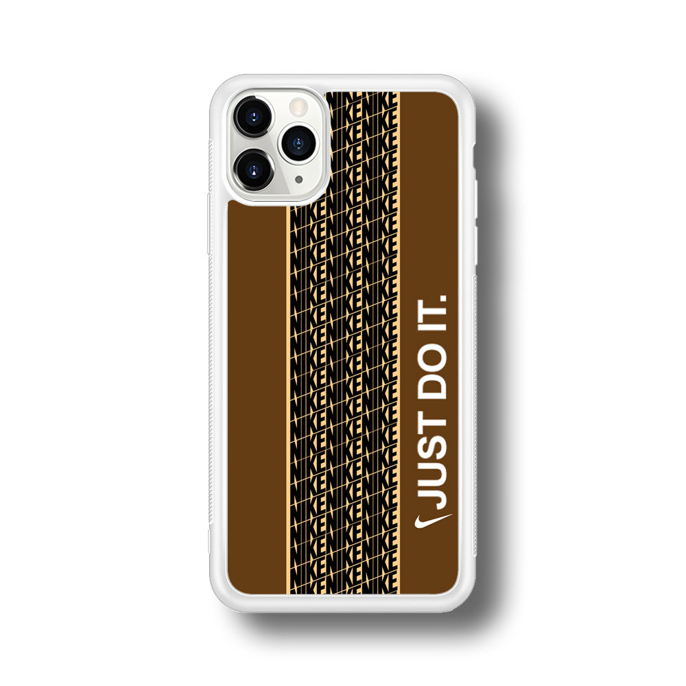 Nike Just Do It Word Pattern iPhone 11 Pro Case