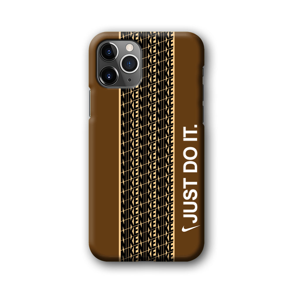 Nike Just Do It Word Pattern iPhone 11 Pro Case