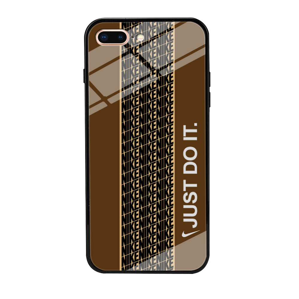 Nike Just Do It Word Pattern iPhone 8 Plus Case