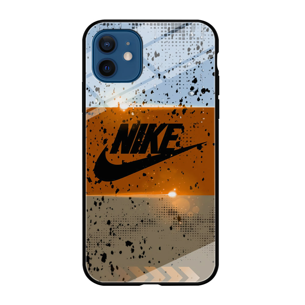 Nike Light Shiny iPhone 12 Case