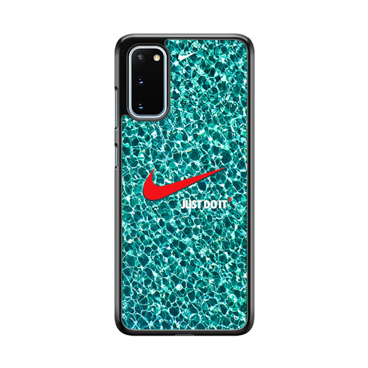 Nike Red Shiny Samsung Galaxy S20 Case